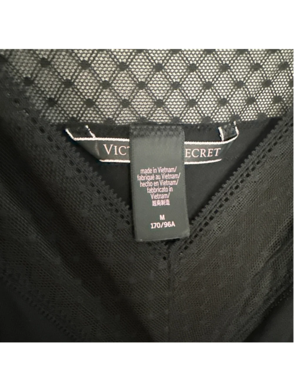 Women's Victoria's Secret Black Pajama Romper M